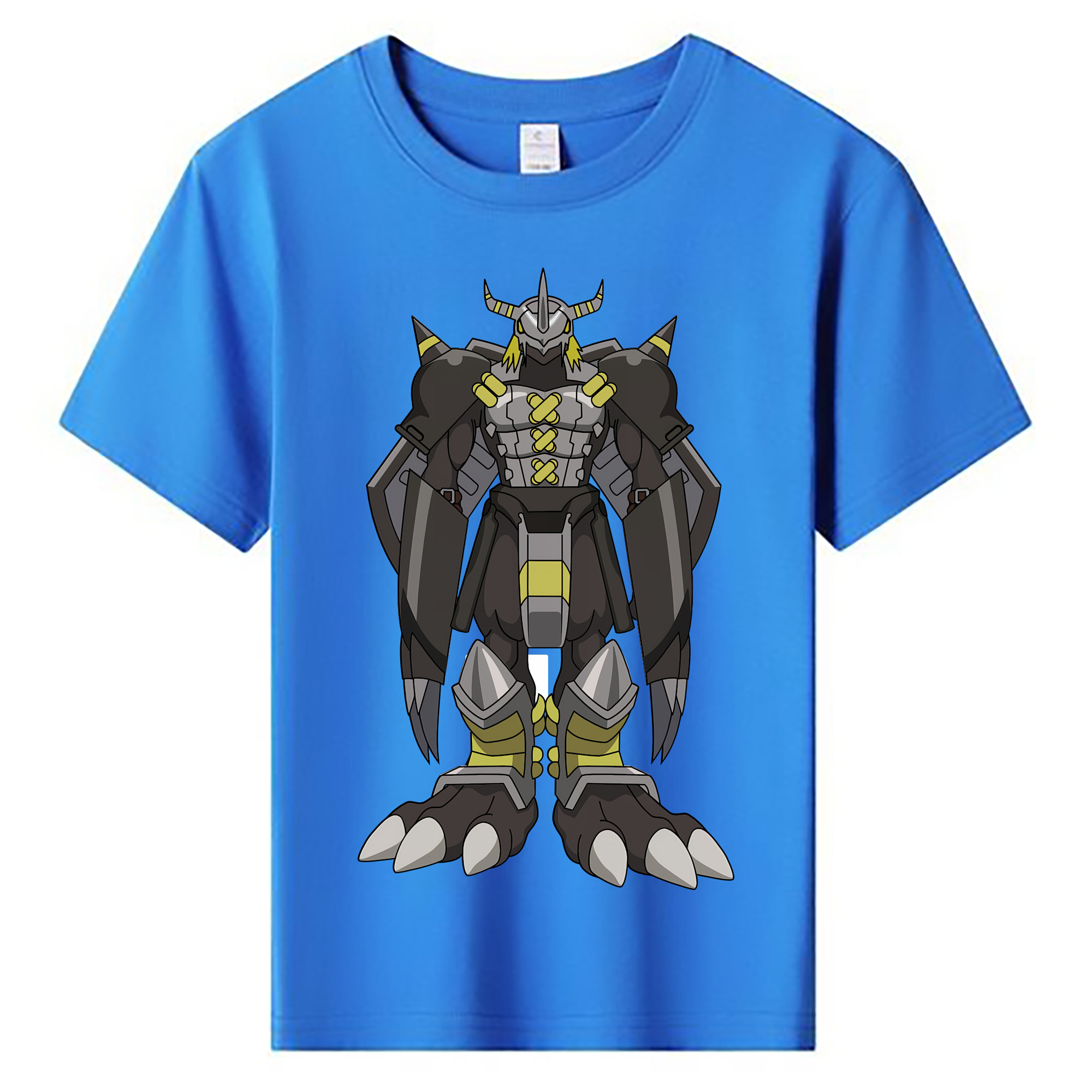 （画像用） Digimon デジタルモンスター/デジモン 綿100％キッズTシャツ（フロントプリント）